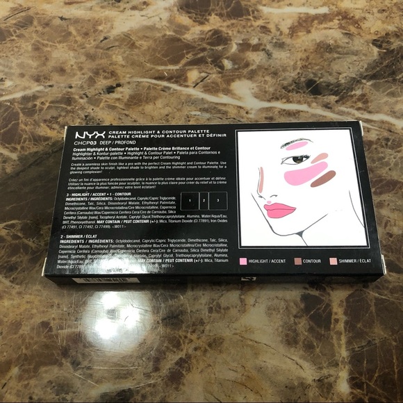 NYX cream highlight & contour palette - Picture 2 of 2
